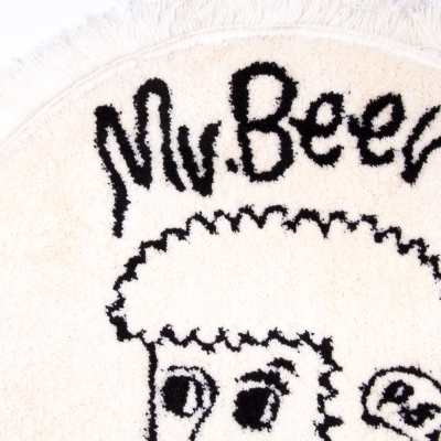 ラグ・カーペット peanuts&co Mr BEER HAND MADE RUG ピーナッツカンパニー オリジナル ハンドメイド ラグ | PEANUTS&CO