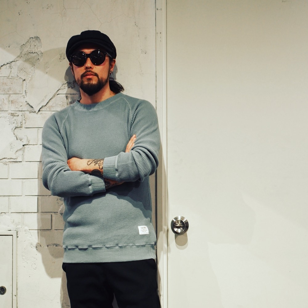 キャプテンズヘルム ワッフル サーマル ロングスリーブ tシャツ