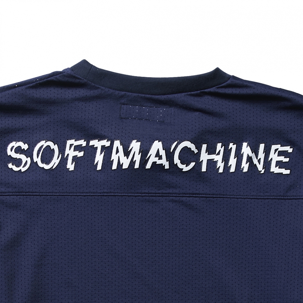 ソフトマシーン フォーメーション メッシュ フットボール tシャツ 