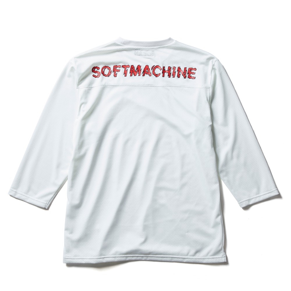 ソフトマシーン フォーメーション メッシュ フットボール tシャツ 