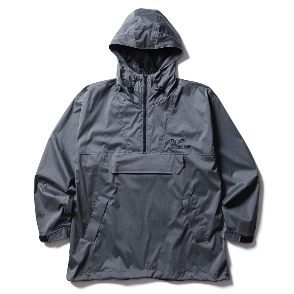 ソフトマシーン ゴッド アノラック プルオーヴァー パーカー  