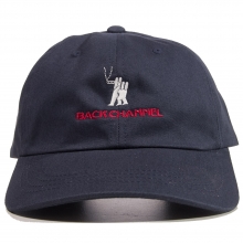 Back Channel, smoking cotton twill cap