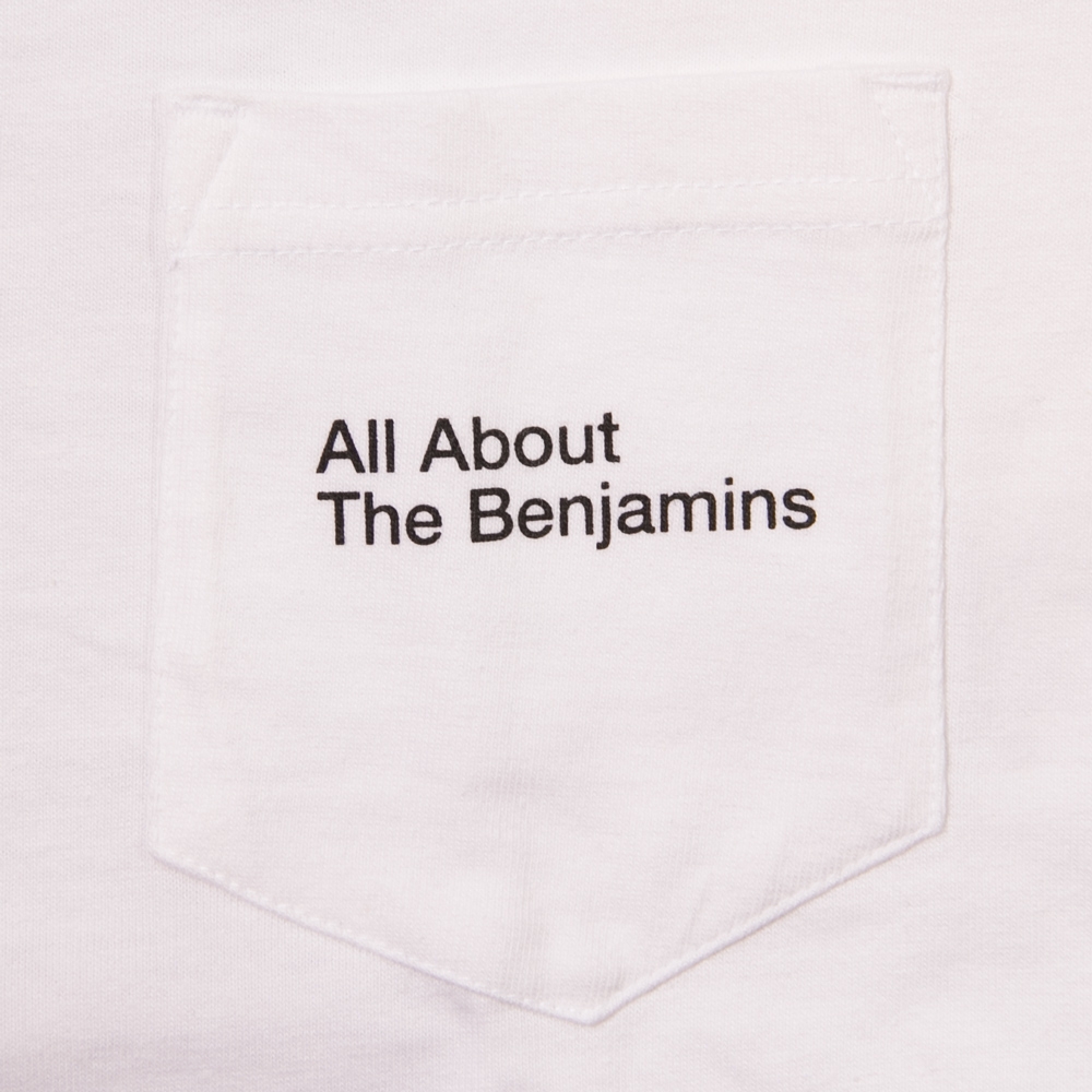アップルバム  "Benjamins" ビッグ ポケット Tシャツ