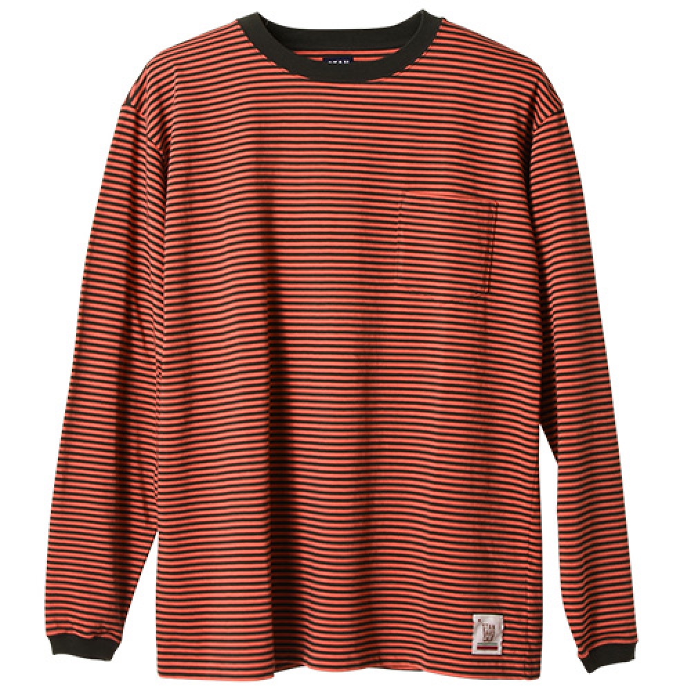 スタンダード カリフォルニア ボーダー ロング スリーブ Tシャツ 