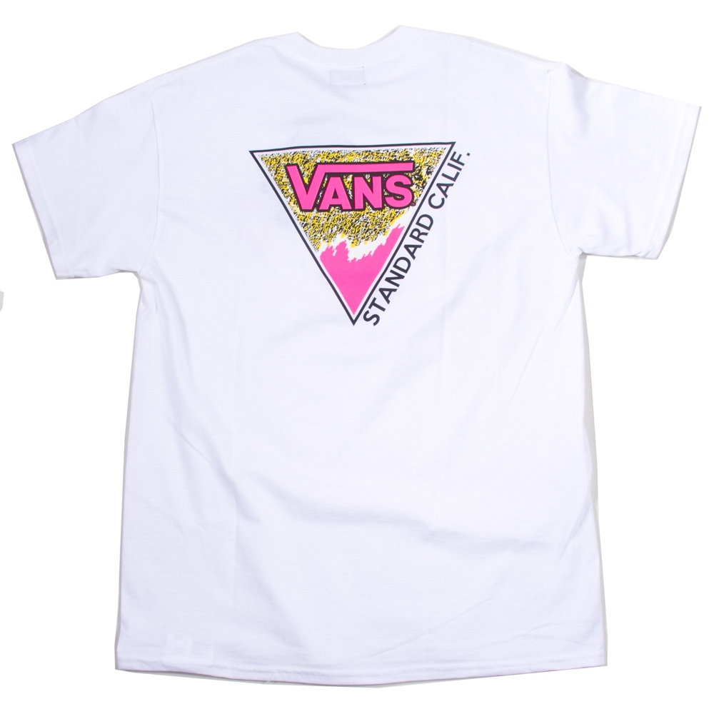 スタンダード カリフォルニア ヴァンズ トライアングル ロゴ tシャツ
