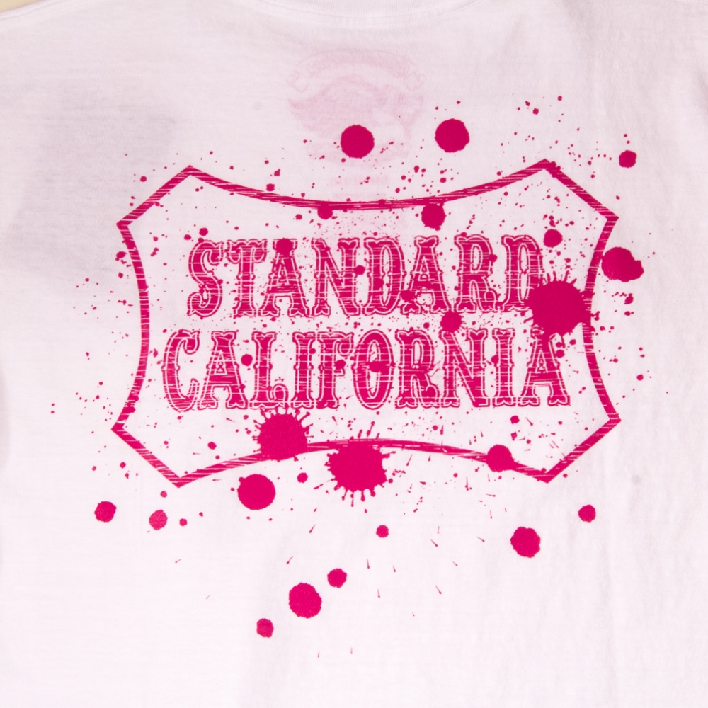 スタンダード カリフォルニア スプラッシュ シールド ロゴ tシャツ