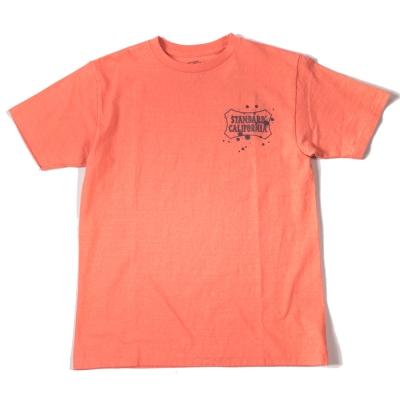 スタンダード カリフォルニア スプラッシュ シールド ロゴ tシャツ