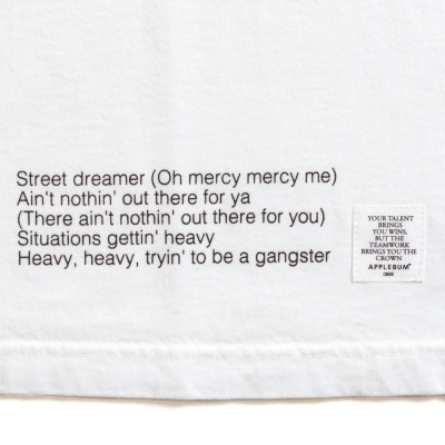 アップルバム  "Street Dreams" Tシャツ