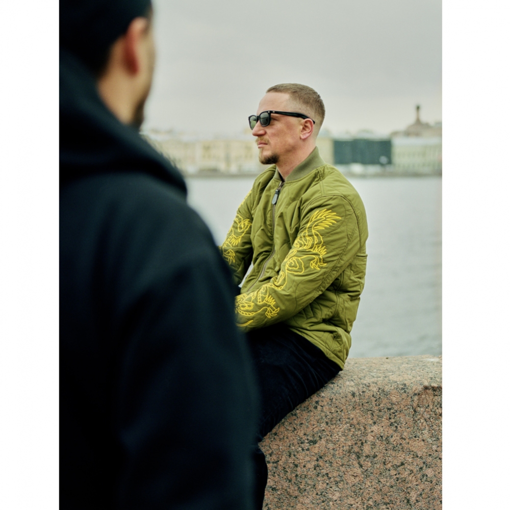 ソフトマシーン ライズ アンド フォール キルティング ジャケット