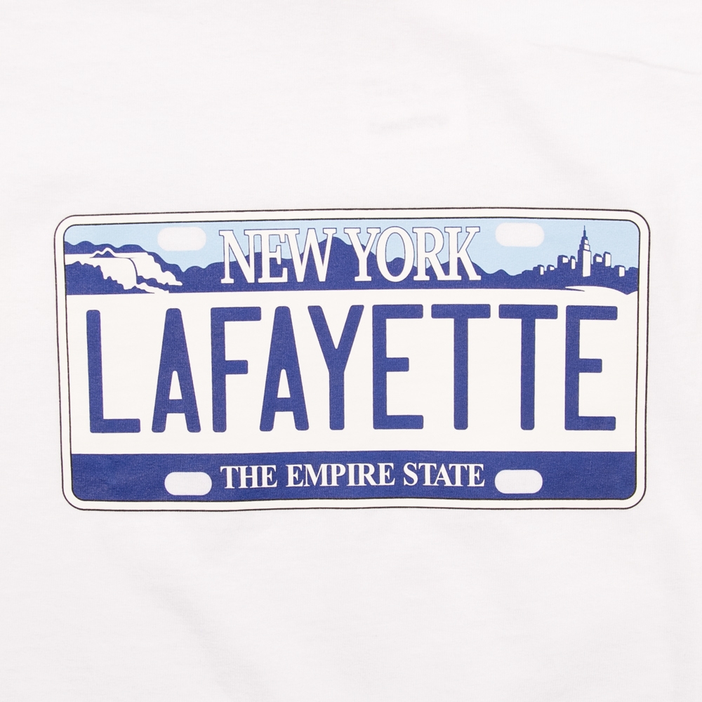 ラファイエット ニューヨーク ナンバー プレート TEE | LAFAYETTE