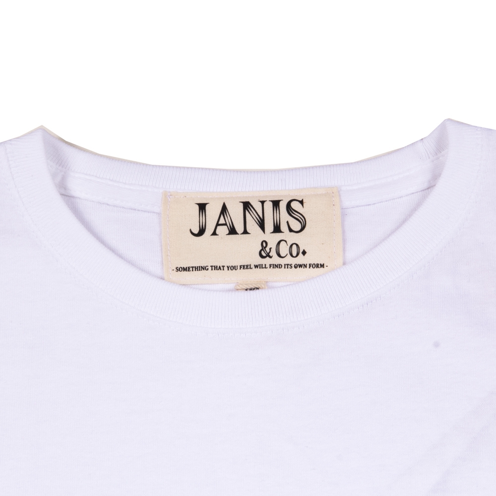ジャニスアンドカンパニー ワイド ロゴ tシャツ
