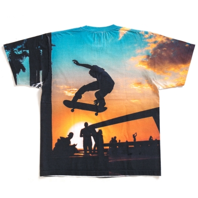 アップルバム  "Sunset Skatepark" Tシャツ