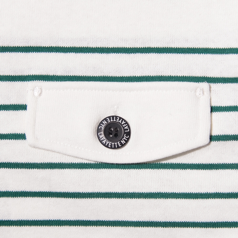 ラファイエット ボーダー ポケット L/S バスク シャツ