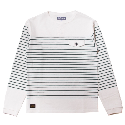 ラファイエット ボーダー ポケット L/S バスク シャツ