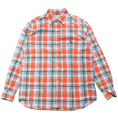 スタンダードカリフォルニア マドラス チェック ボタン ダウン シャツ