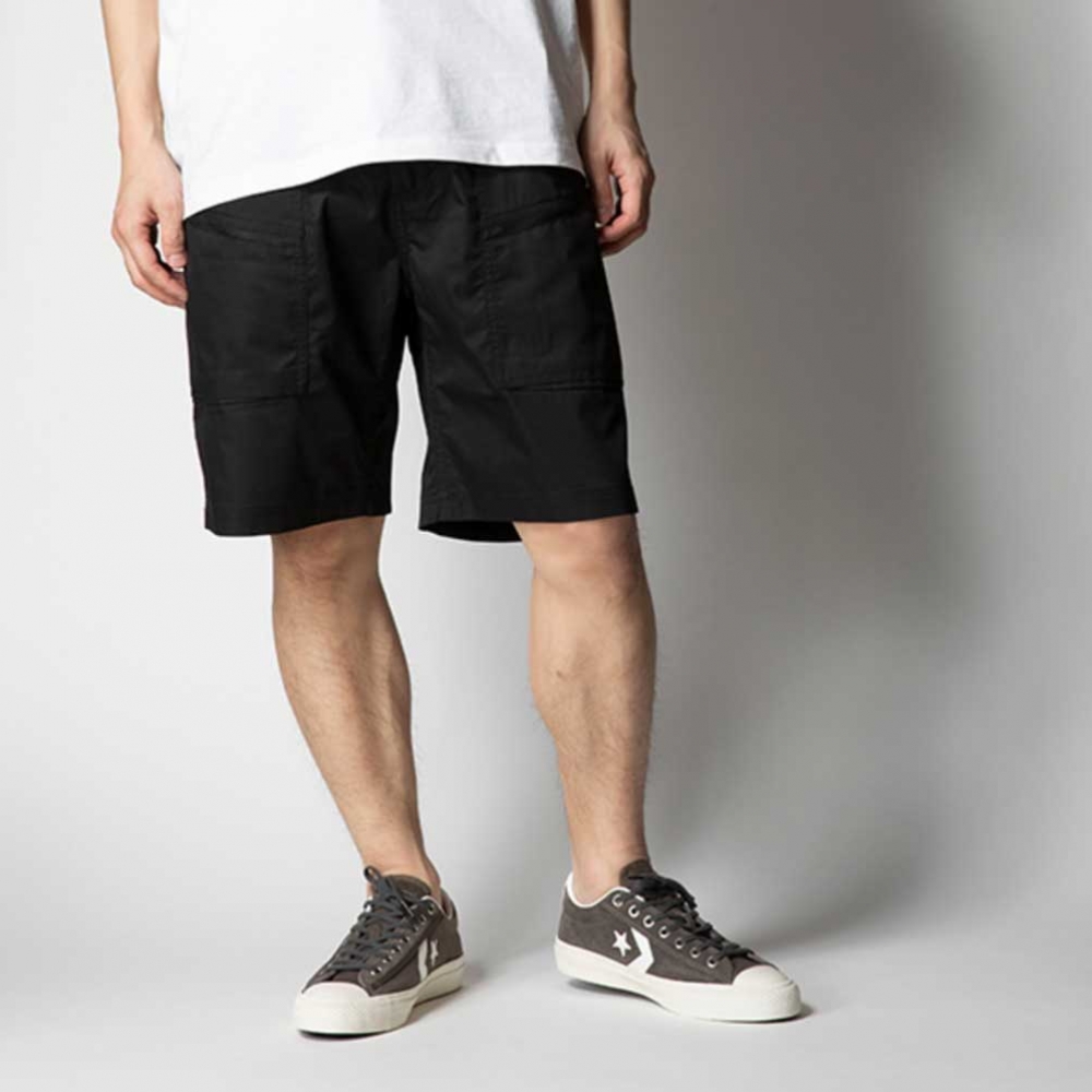 ロアーク ヘリンボーン ベーカー ショート パンツ