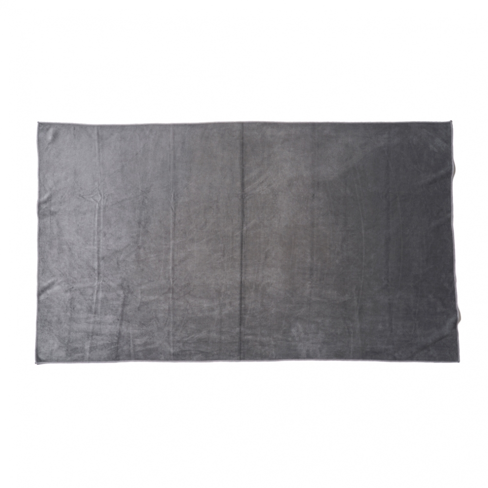 CAPTAINS HELM ビーチタオル ブラック CAPTAINS HELM - LOGO BEACH TOWEL -IMABARI MADE- (BLACK) / ロゴ