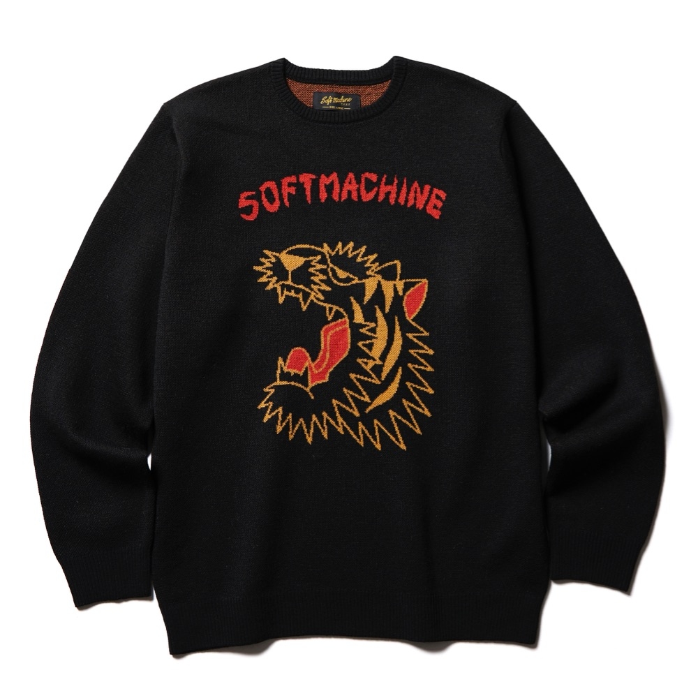 ソフトマシーン ロアー セーター | SOFT MACHINE ROAR SWEATER - TWO 