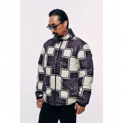 完売品 2XL ソフトマシーン トライブ リバーシブル ダウン トライバル