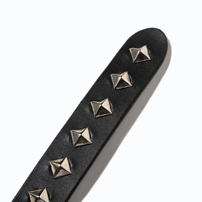 キャリー レザー スタッズ ナロー ベルト | CALEE LEATHER STUDS