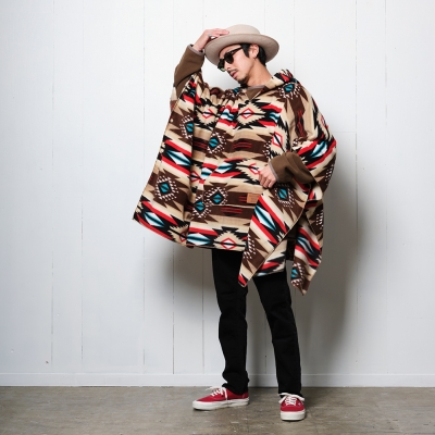 キャプテンズヘルム ネイティブ ポンチョ | CAPTAINS HELM NATIVE