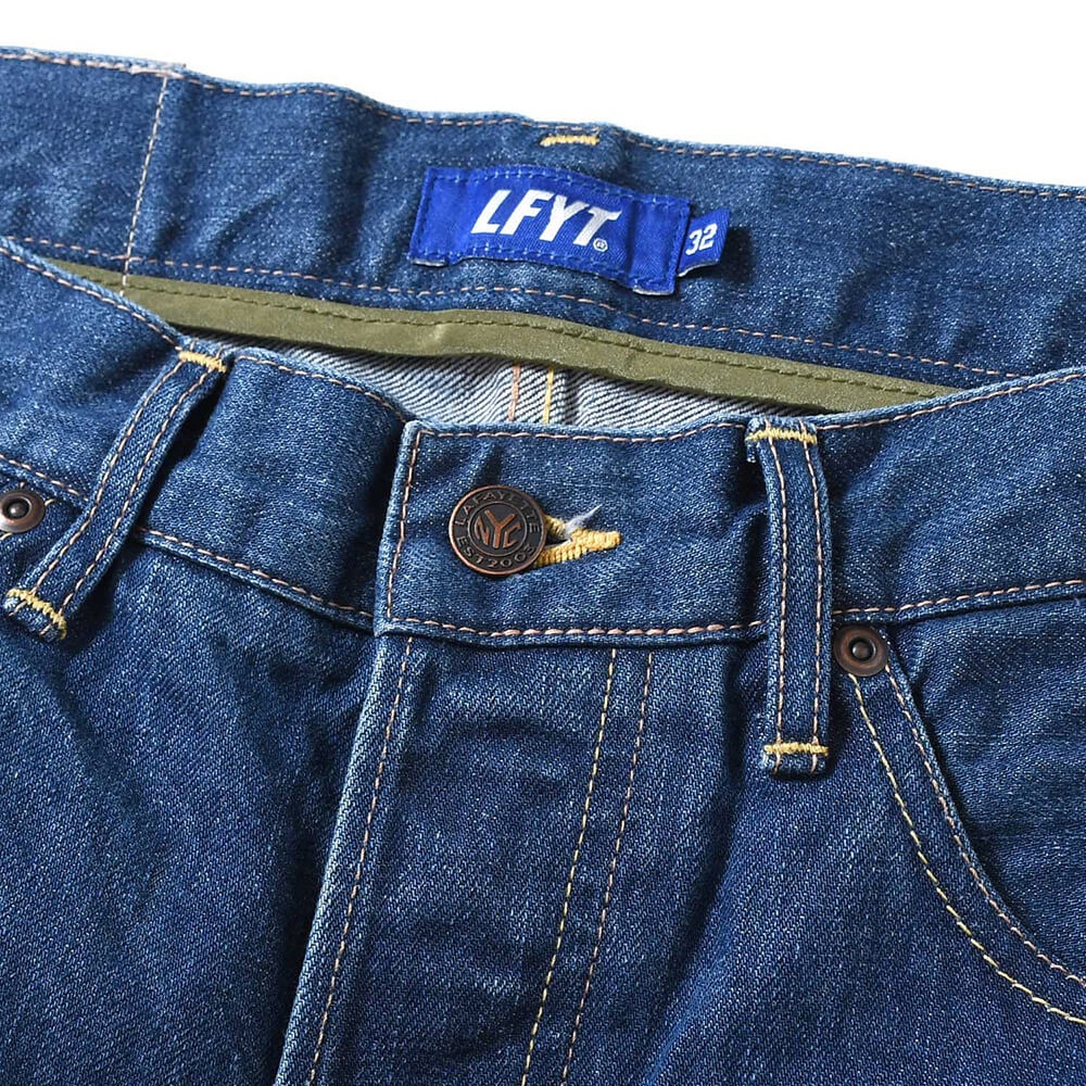 LFYT 5 ポケット デニム パンツ バギー フィット