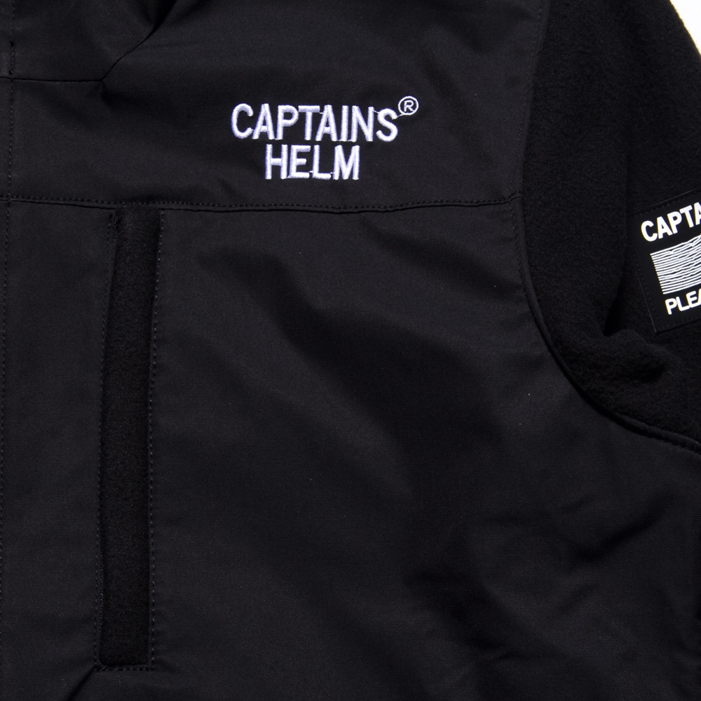 captains helm フリース ハーフジップジャケット