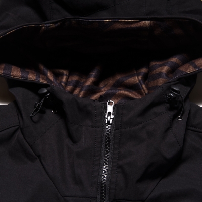 キャプテンズヘルム アニマル フリース ハーフ ジップ ジャケット