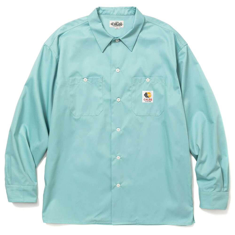 キャリー ツイル ロングスリーブ ワーク シャツ | CALEE T/C TWILL L/S 