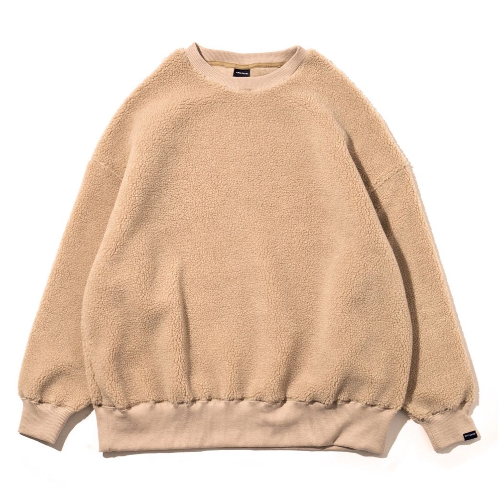 アップルバム オーバーサイズ ボア クルー | APPLEBUM , OVERSIZE BOA