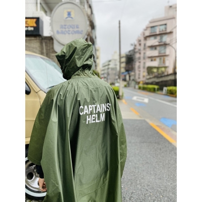 キャプテンズヘルム ミルスペック ウォーター プルーフ ポンチョ