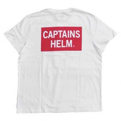 キャプテンズヘルム フレーム ロゴ Tシャツ | CAPTAINS HELM FRAME LOGO TEE - TWO FACE（トゥーフェイス）