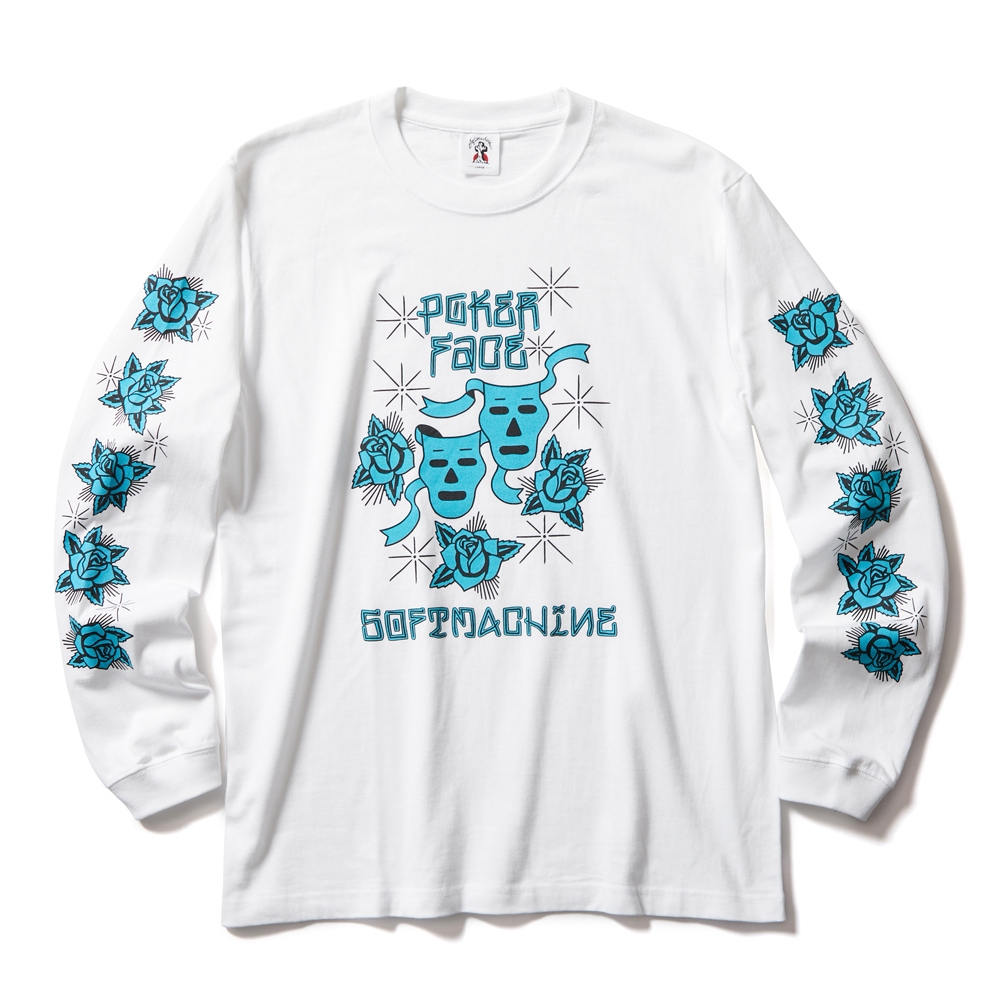 ソフトマシーン ポーカーフェイス ロングスリーブ tシャツ