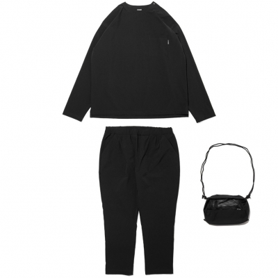 yoppy!アップルバムAPPLEBUM RELAX SUIT SETUP アップルバム リラックスセットアップ (in&Out) ロングスリーブ