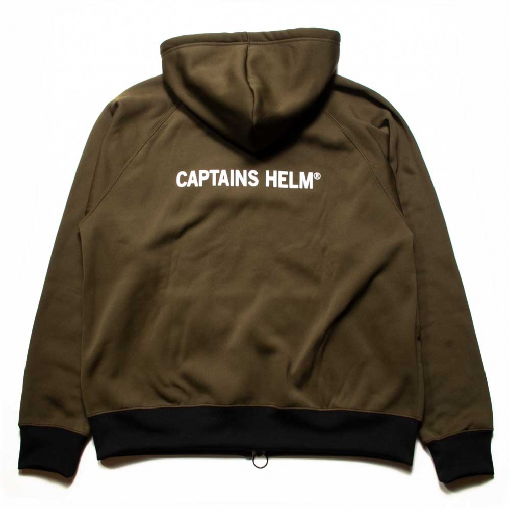 CAPTAINS HELM キャプテンズヘルム フリース ジップ パーカー ロゴ Captains Helm [キャプテンズヘルム] SOFT BOA FLEECE ZIP HOODIE