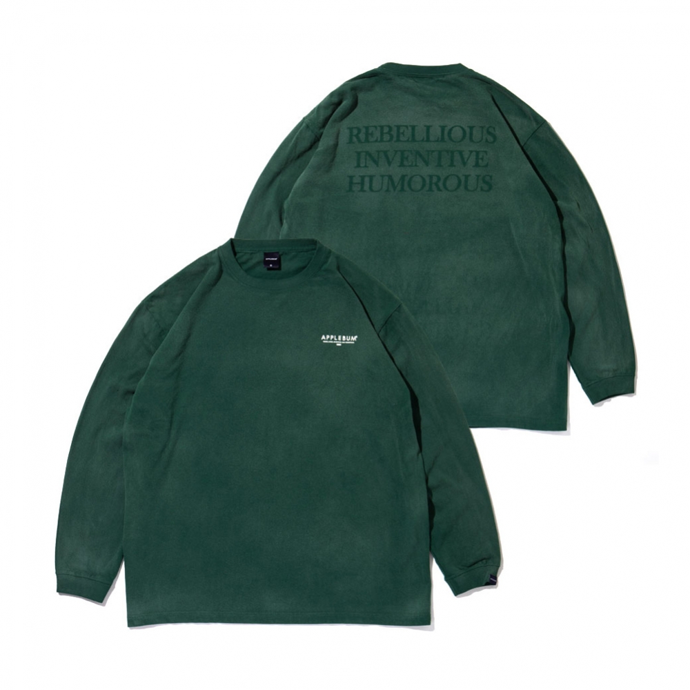 アップルバム ブリーチ L/S T-シャツ