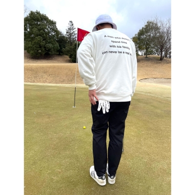 キャプテンズヘルム ゴルフ ゴルファーザー クルーネック スエット