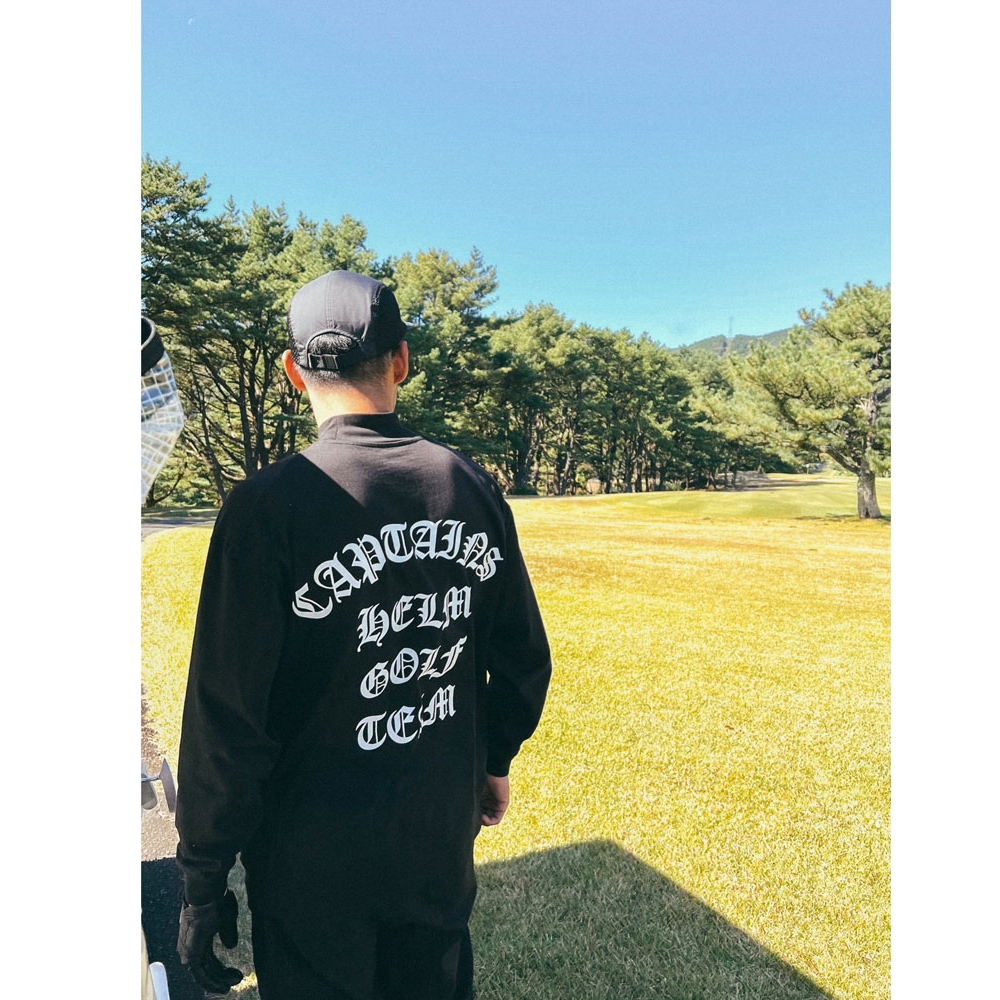 キャプテンズヘルム ゴルフ チーム モックネック ロングスリーブ