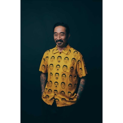 電気グルーヴ x ソフトマシーン メンバーズ ショートスリーブ シャツ