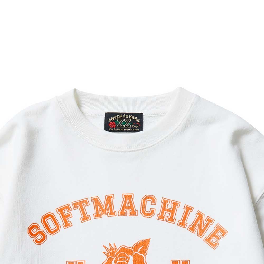 ソフトマシーン ローズ カレッジ スエット | SOFTMACHINE ROSE COLLEGE  