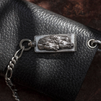 ピーナッツカンパニー ホース クリップ タイプ ウォレット チェーン