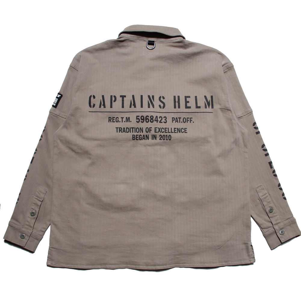 キャプテンズヘルム ミル アウトドア シャツ ジャケット | CAPTAINS 