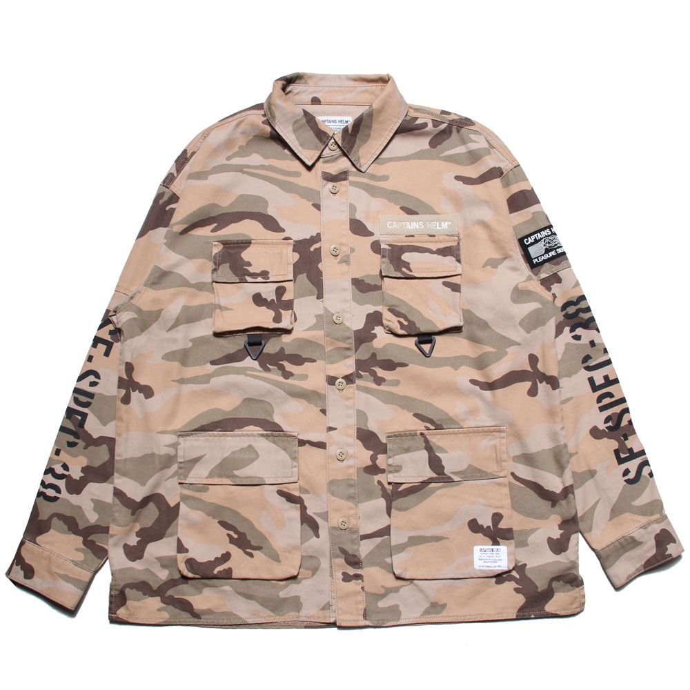 キャプテンズヘルム ミル アウトドア シャツ ジャケット | CAPTAINS