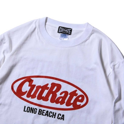 カットレイト ロゴ ロングスリーブ T-シャツ | CUTRATE LOGO L/S T ...
