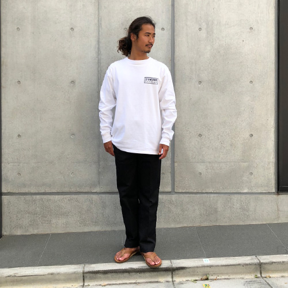 スタンダードカリフォルニア ボックス ロゴ ロングスリーブ tee | SD スタンダードカリフォルニア ボックス ロゴ ロングスリーブ tee | SD