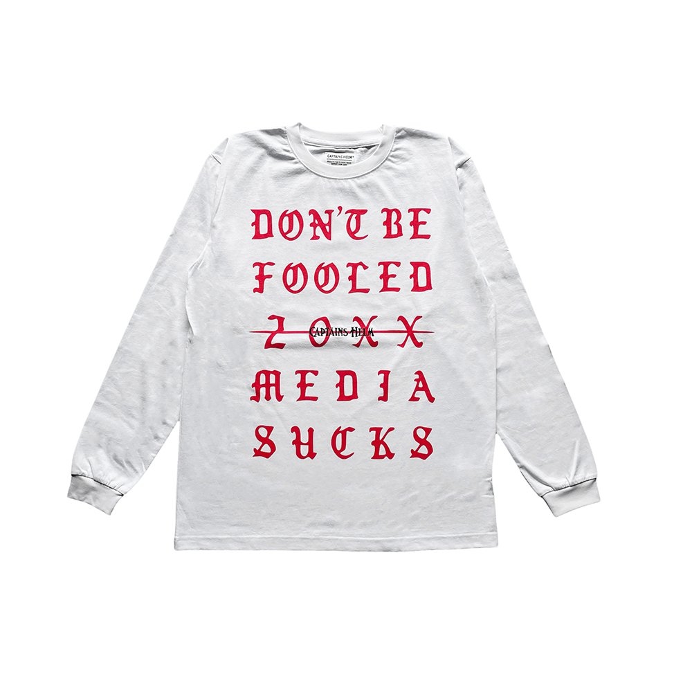 キャプテンズヘルム ドント ビー フール ロングスリーブ