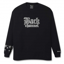 Back Channel OLD ENGLISH STRETCH LONG SLEEVE T