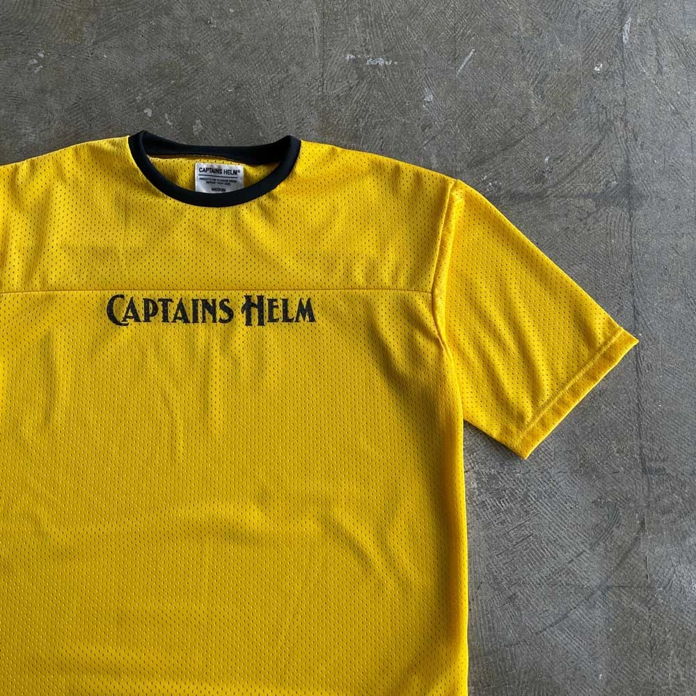 キャプテンズヘルム ロゴ ダブル メッシュ ティー | CAPTAINS HELM