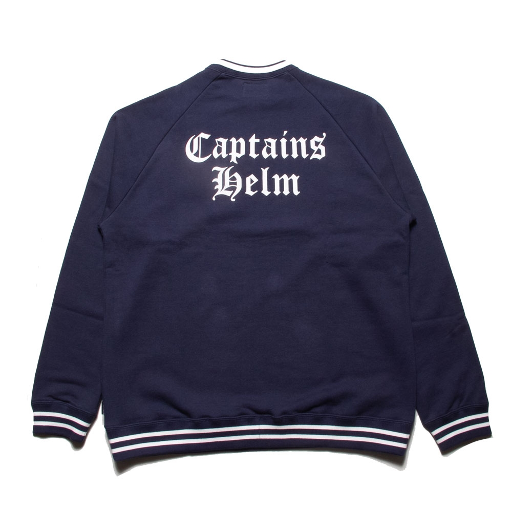 キャプテンズヘルム ライン リブ クルー スエット | CAPTAINS HELM 