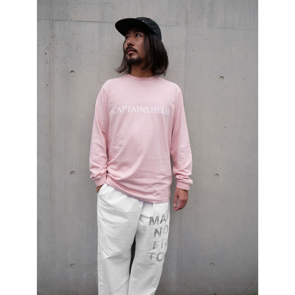 キャプテンズヘルム ロゴ ロングスリーブ | CAPTAINS HELM LDN LOGO